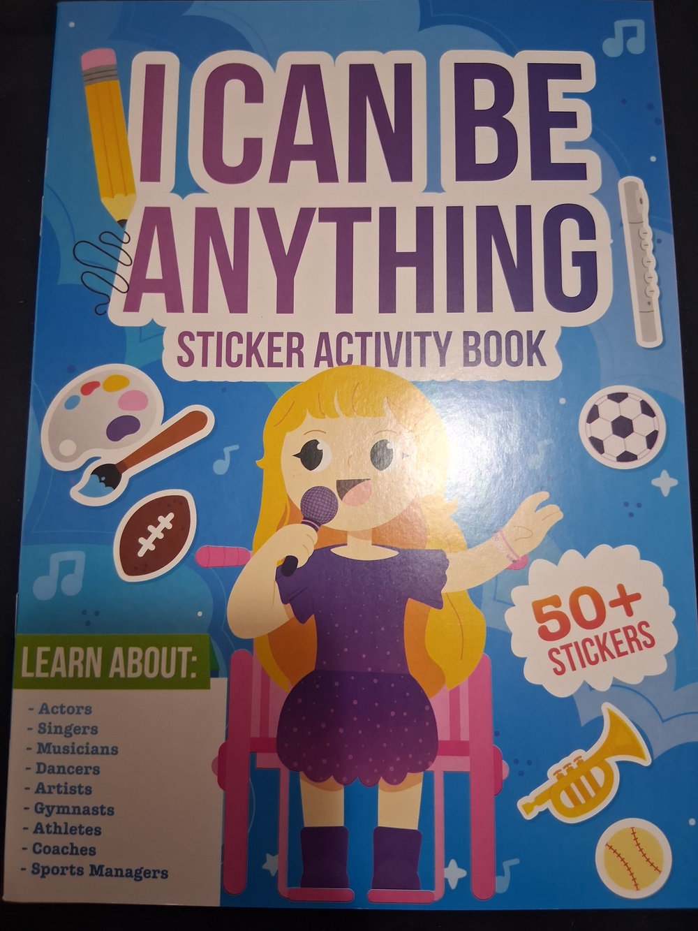 New I Can Be Anything Sticker Activity Book